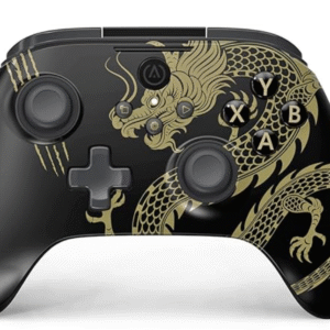 PowerA Battle Dragon™ Advanced Wireless Controller for PC & Cloud Gaming: Magnetic Hall Effect, Asymmetric Rumble Motors, 30h Playtime (Not for iOS)